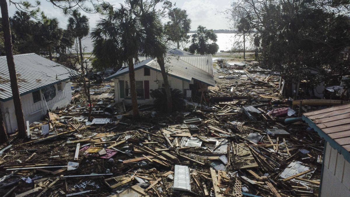 Helene kills over 50 people and leaves millions without power in south-eastern US