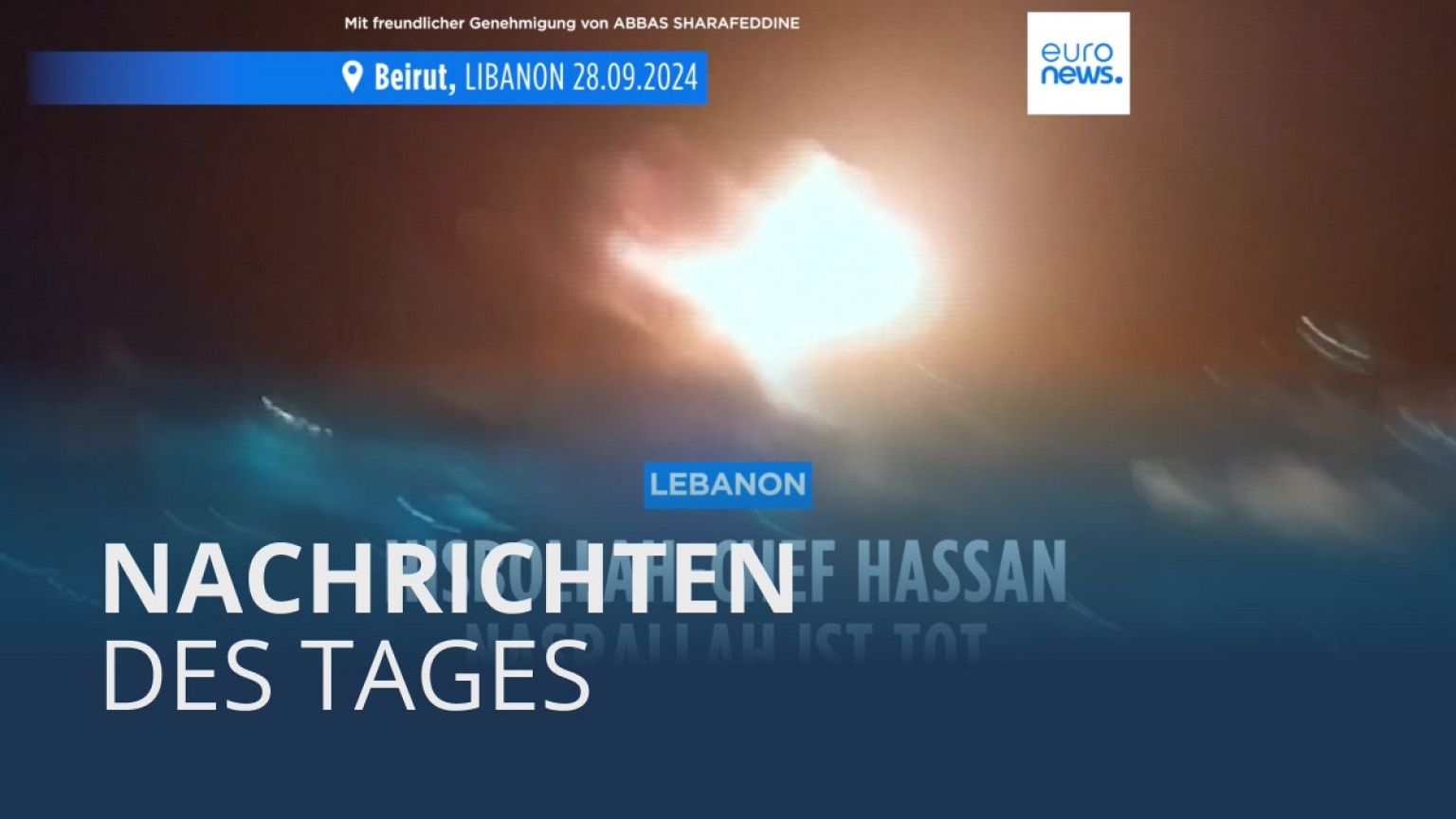 Nachrichten des Tages | 28. September - Mittagsausgabe