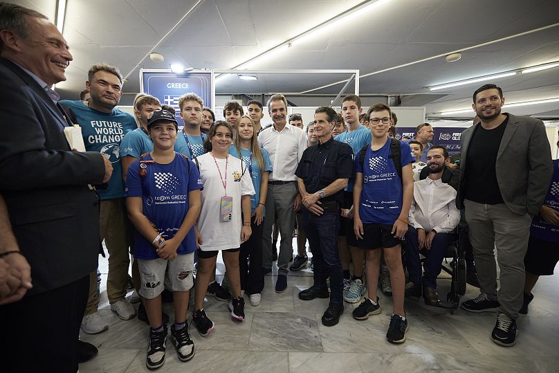 Ο πρωθυπουργός στον παγκόσμιο διαγωνισμό μαθητικής ρομποτικής