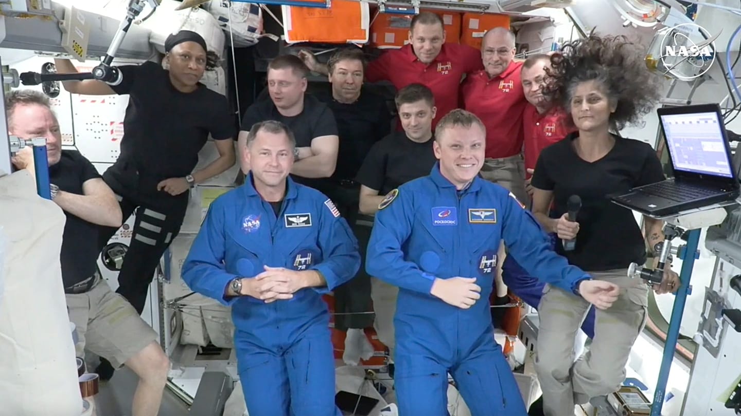 Stranded Astronauts Rescued
