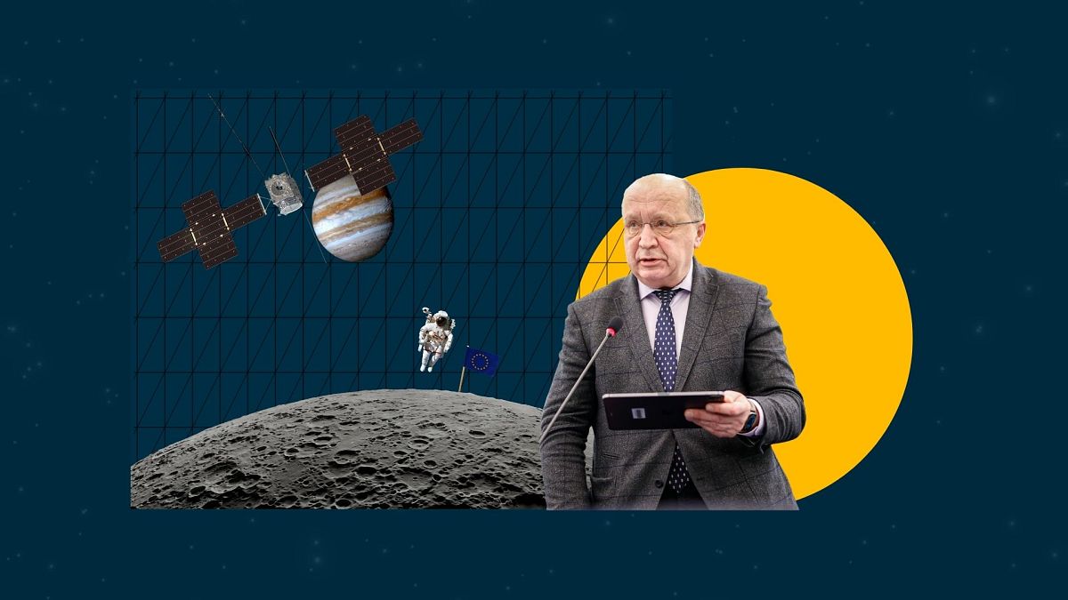 Is EU's first space commissioner launched on low-orbit mission?