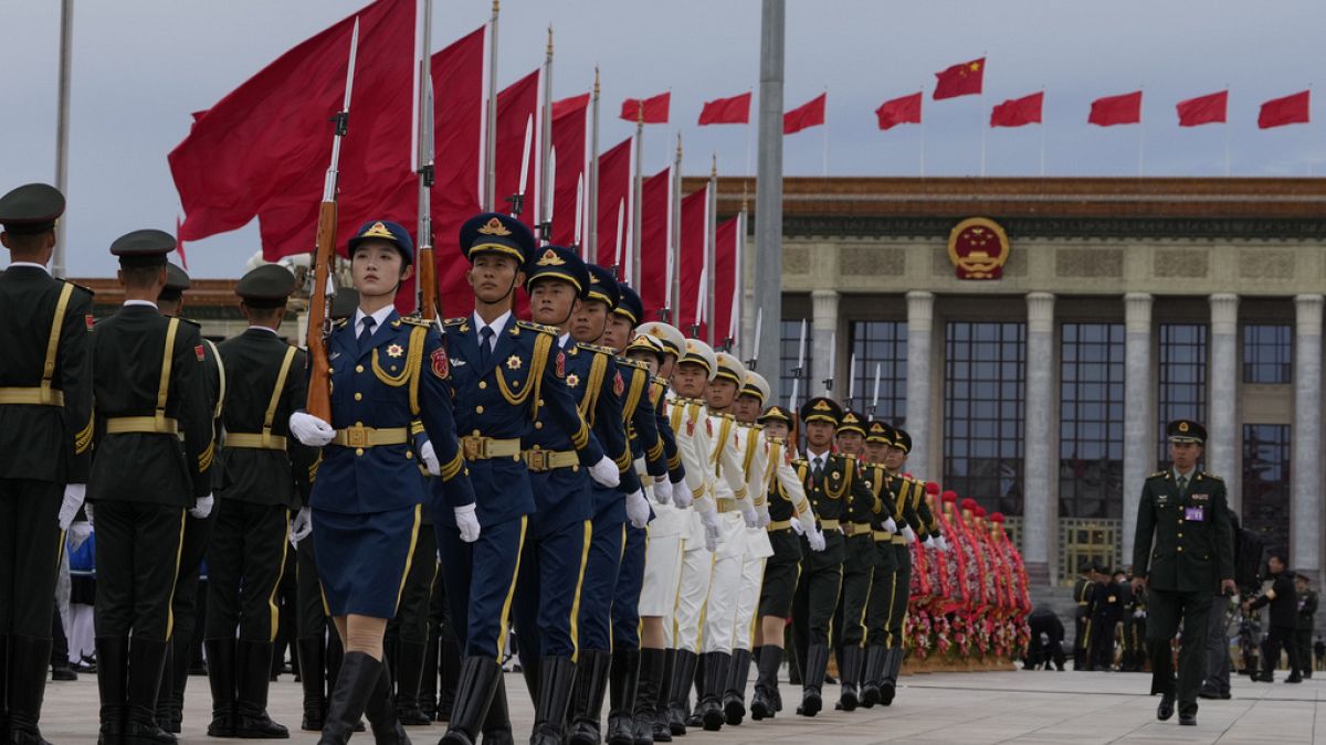 Xi warns of 'rough seas' as China celebrates 75 years of communist rule