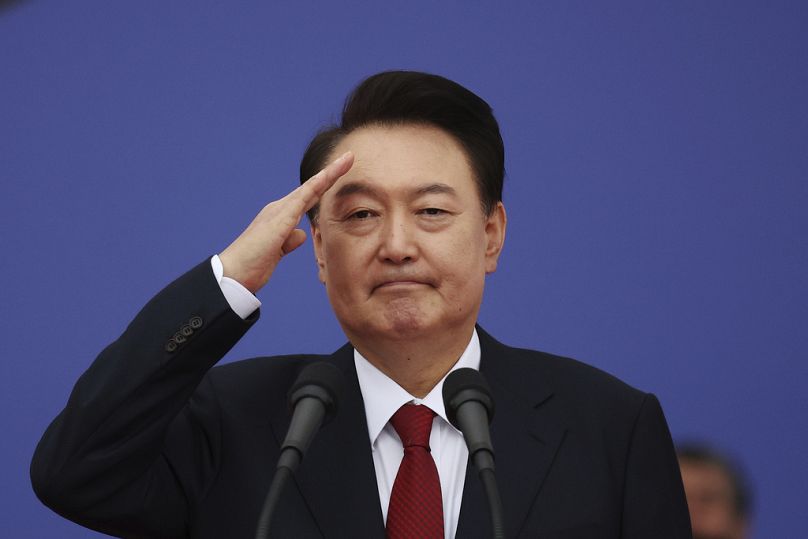 Le président sud-coréen Yoon Suk Yeol le 1er octobre 2024. 