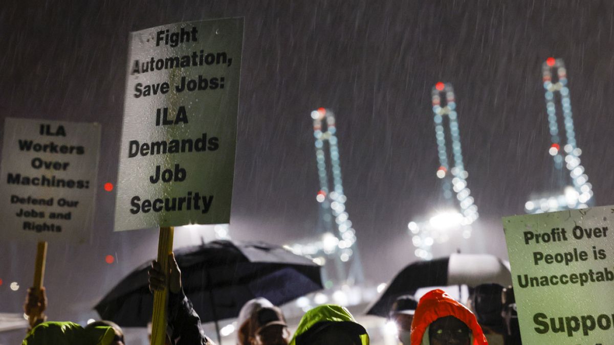 Port workers from Maine to Texas go on strike risking new shortages