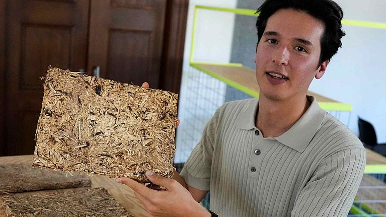 HopfON entrepreneur, Mauricio Fleischer Acuna in Munich, Germany, Friday, Sept. 20, 2024. HopfON entrepreneur, Mauricio Fleischer Acuna in Munich, Germany, Friday, Sept. 20, 2024.