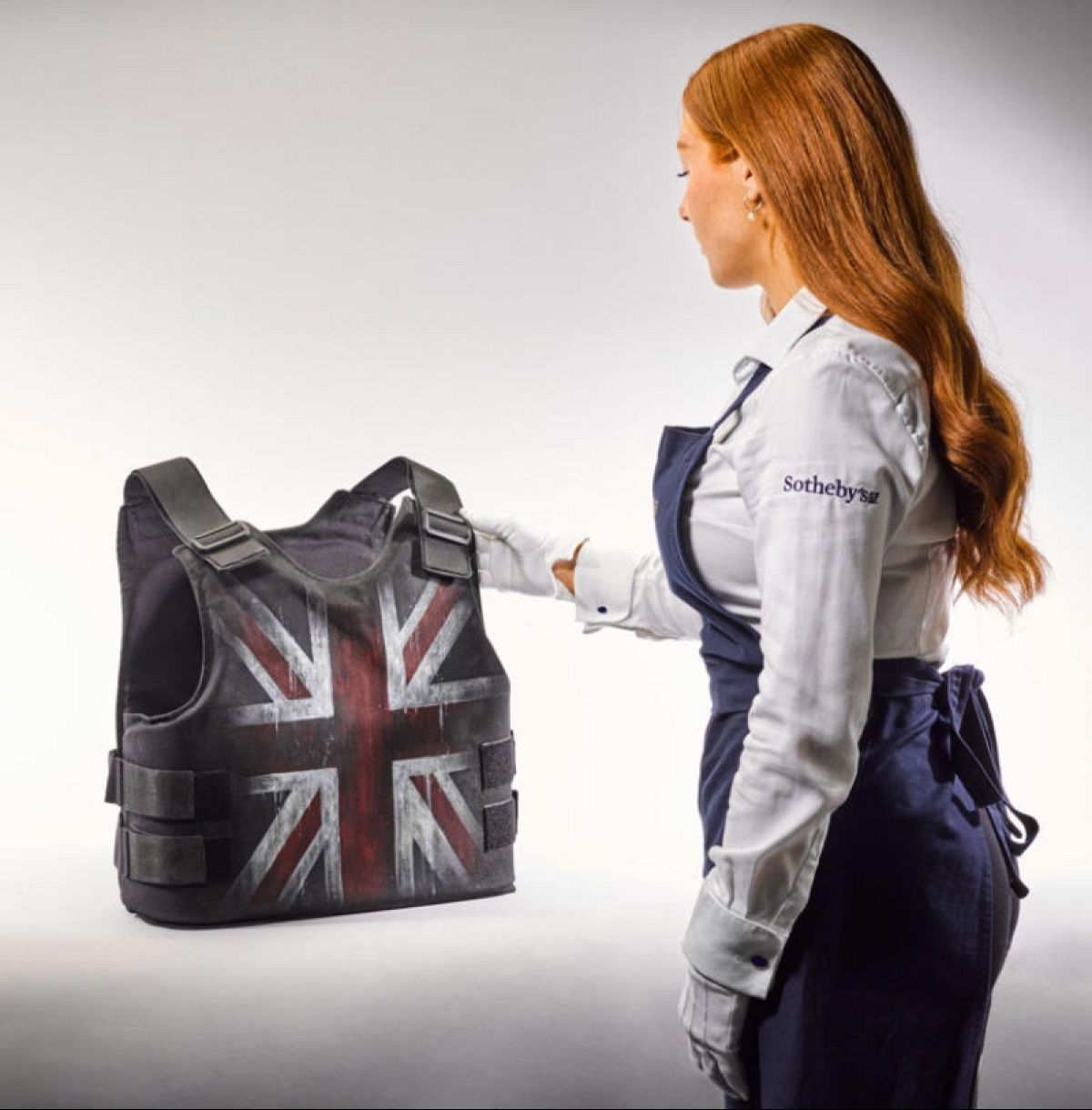 Banksy’s bulletproof Union Jack vest worn by Stormzy at Glastonbury on ...