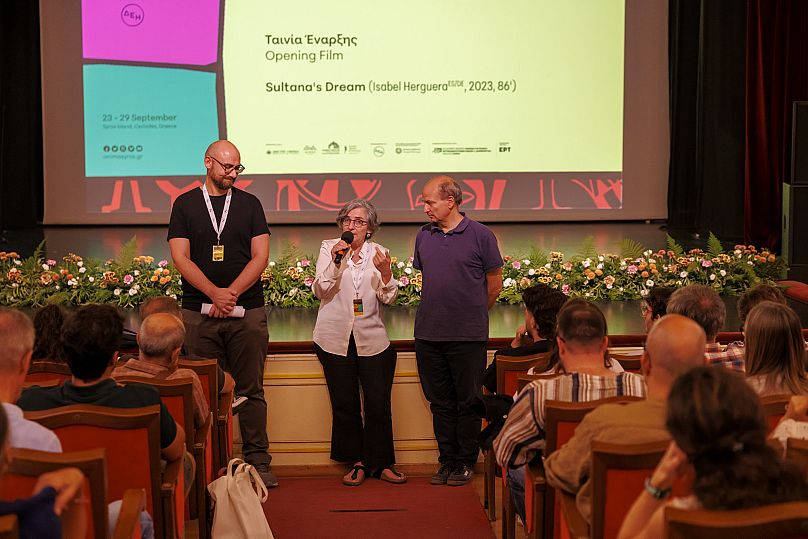 Η Isabel Herguera & ο Gianmarco Serra