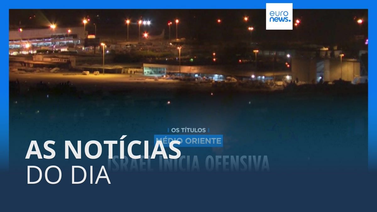 Vídeo. As notícias do dia | 1 outubro 2024 - Tarde | Euronews