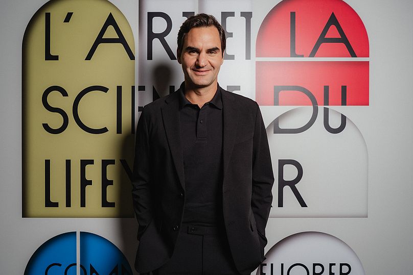 Roger Federer has been a global brand ambassador for Uniqlo since 2018.