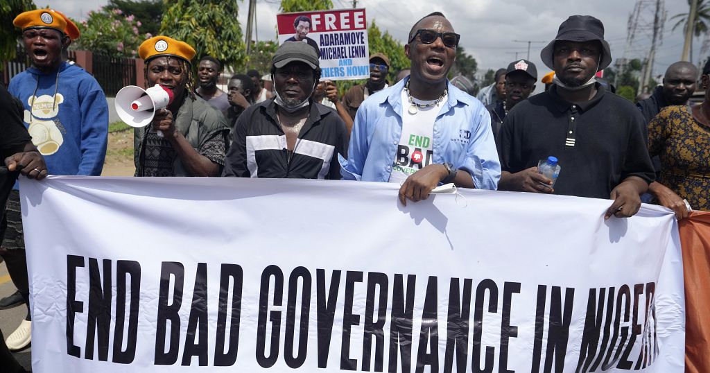 Nigeria celebrates independence day amid protests over economic hardship