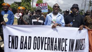 Nigéria : manifestation contre les difficultés économiques