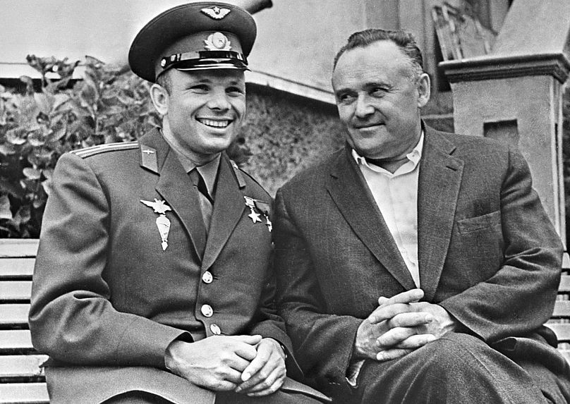 Gagarin és Koroljov 1962-ben