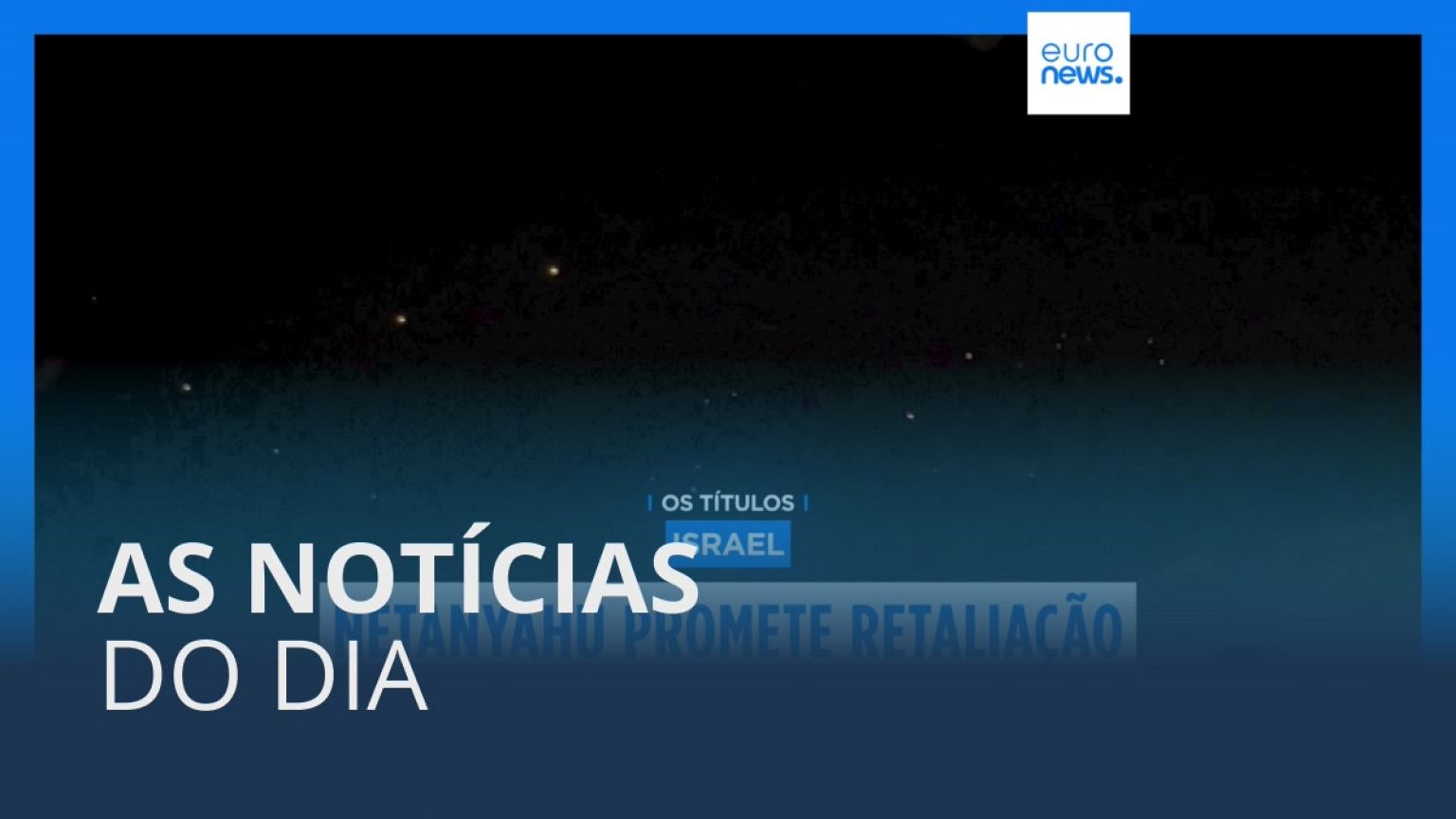 As notícias do dia | 2 outubro 2024 - Tarde