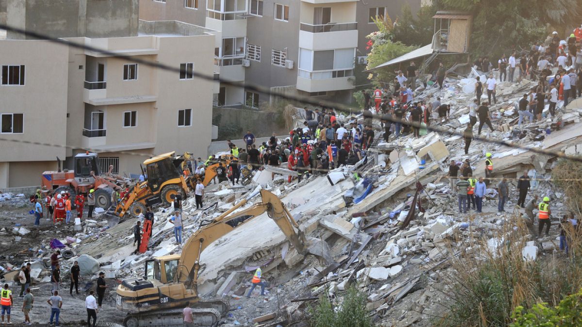 Tragödie im Libanon.. Mangel an Zivilschutzausrüstung und Rettungsaktionen dauern unter Beschuss an