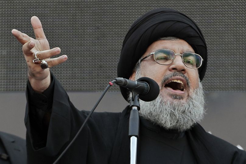 الأمين العام لحزب الله حسن نصرالله 