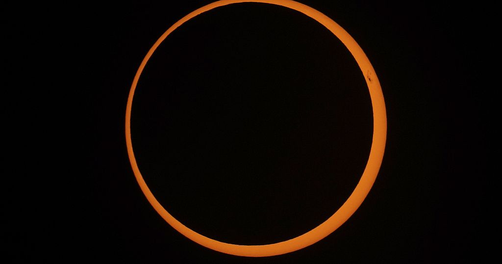 ‘Ring of Fire’ solar eclipse dazzles skywatchers in South America