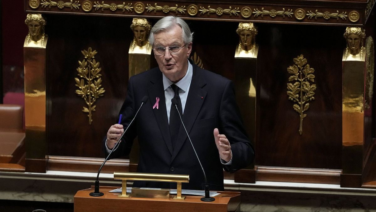 French Prime Minister Barnier's agenda includes tougher immigration rules and higher taxes