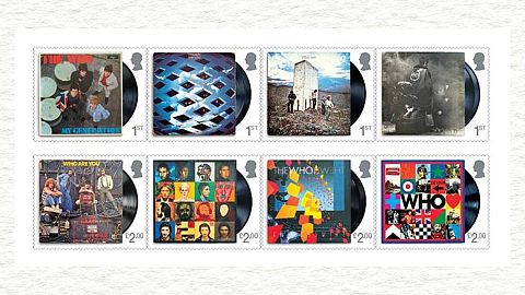 Royal Mail stamps celebrate 60 years of British rock band The Who  