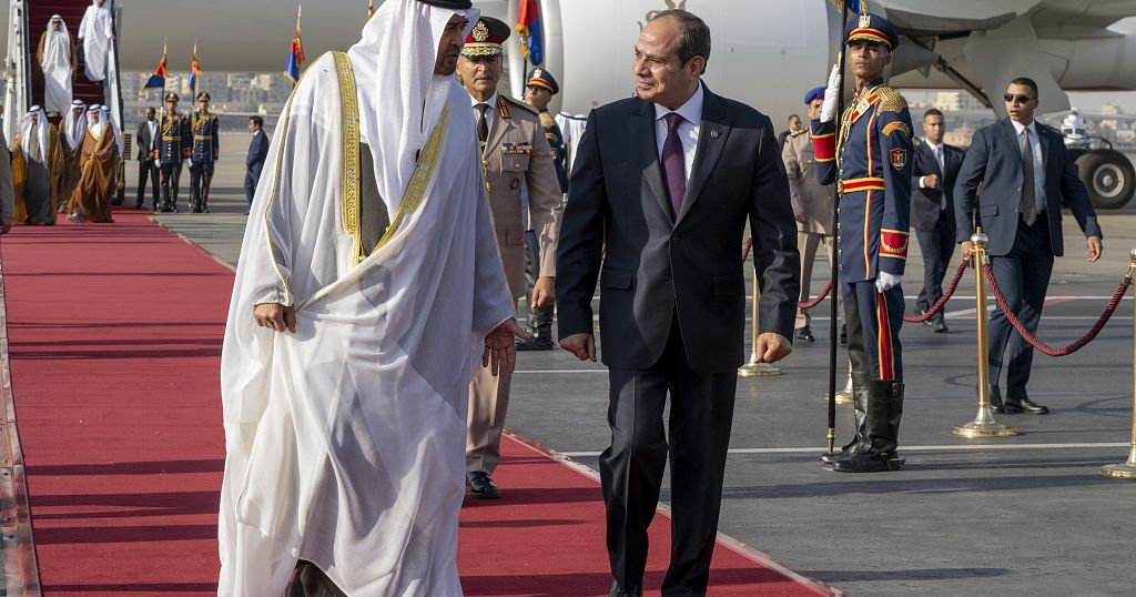 Egypt, UAE Presidents hold talks in Cairo