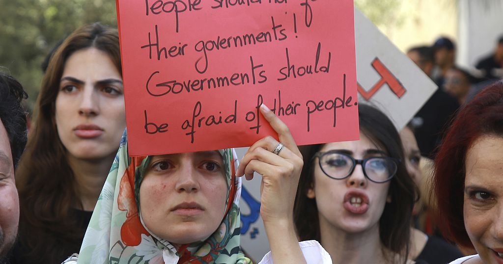 Tunisians protest against President Kais Saied before October 6 election