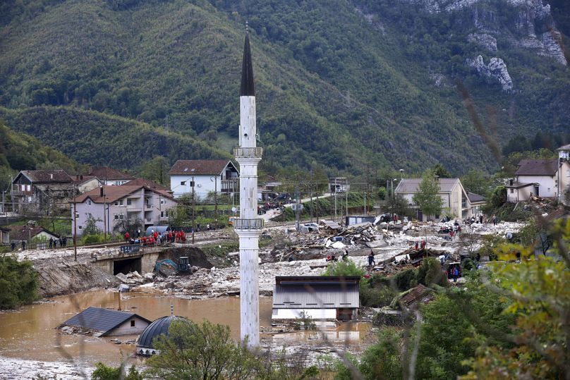 Πλημμύρες στην Βοσνία