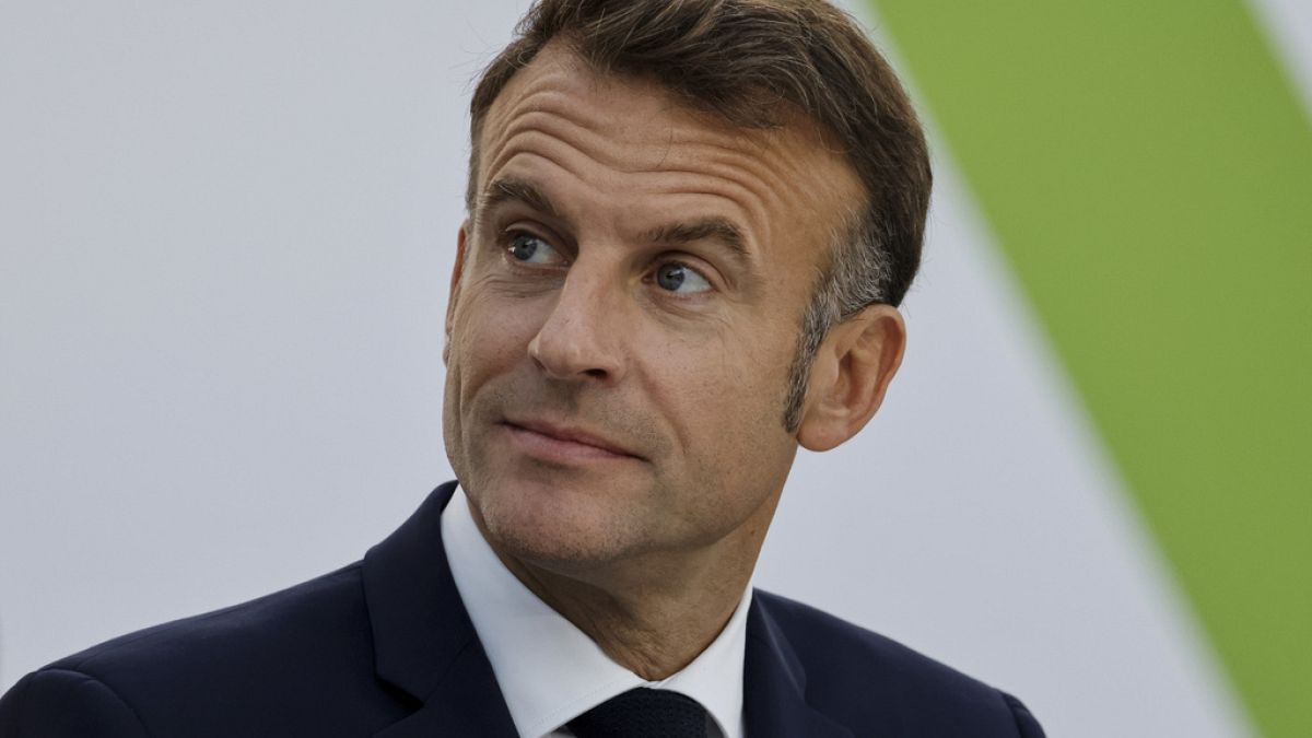 Macron: Political solution in Gaza, stop arms exports