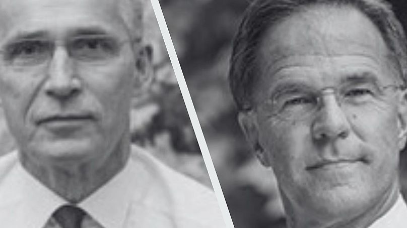 Jens Stoltenberg and Mark Rutte