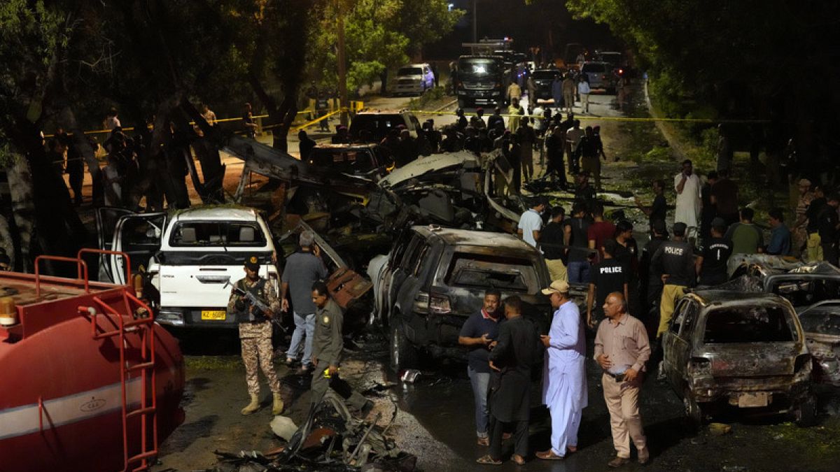 Pakistani separatist group claims bombing that killed two Chinese workers near Karachi airport