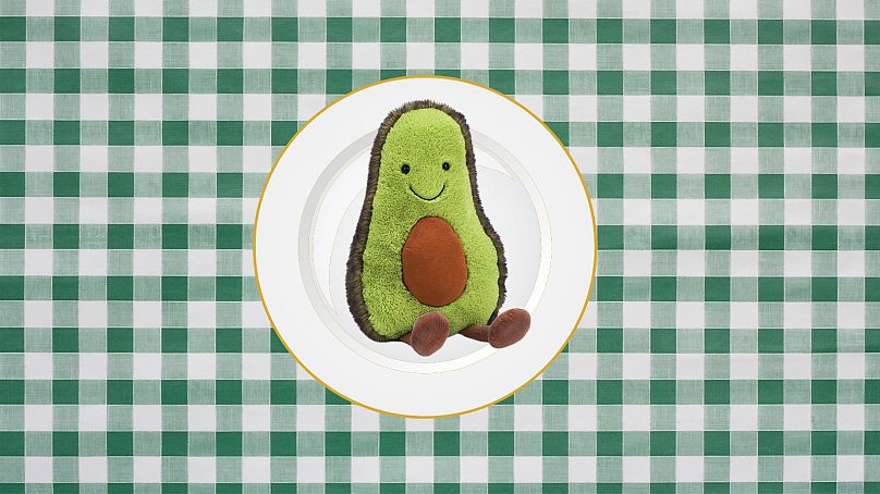 The avocado plush is especially popular.