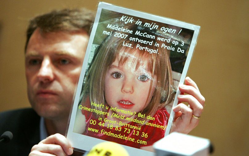 Gerry McCann, il padre di Madeleine McCann dopo la sua scomparsa, 7 giugno 2007