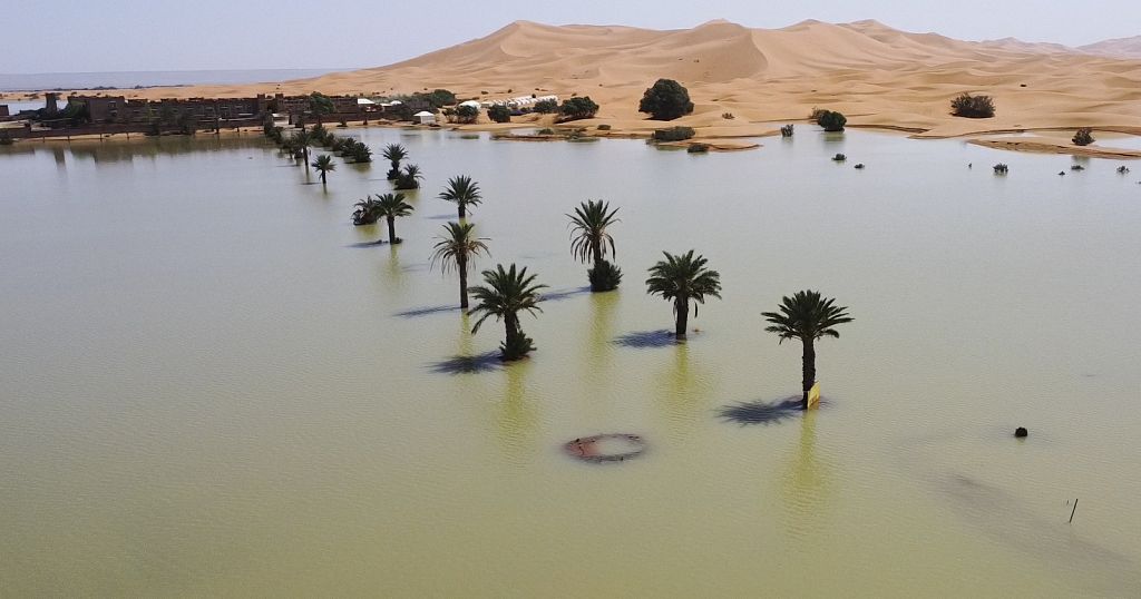 Morocco: Rare floods in the desert regions