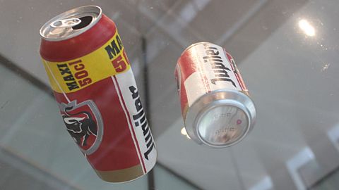 Art or trash? Dutch museum worker accidently throws beer can artwork in bin