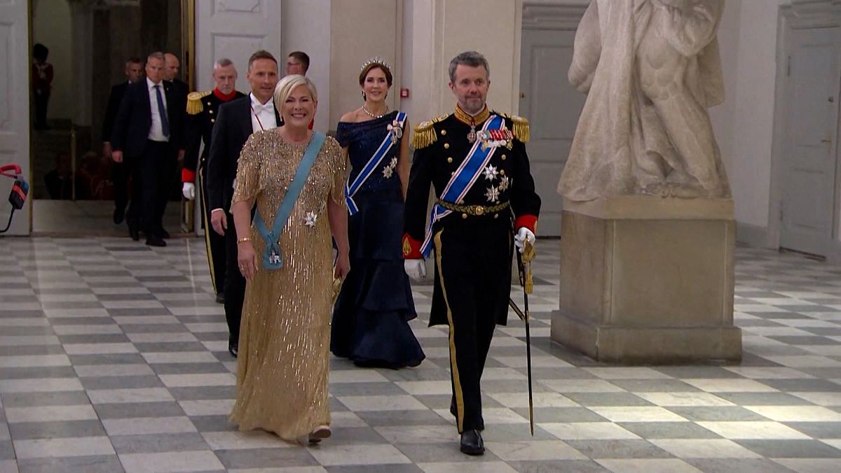 Diner royal au palais Christiansborg