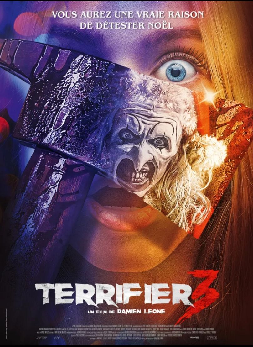 French poster for Terrifier 3