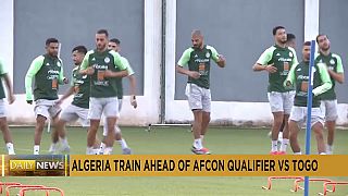 AFCON qualifiers: Mahrez and Algeria train ahead of Togo