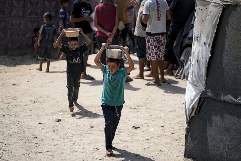 يعاني الأطفال في غزة من انعدام الأمن الغذائي الحاد.