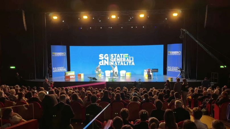 Italy holds a birth conference in Milan in 2022.