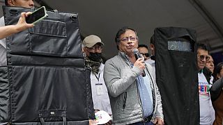 Des Afro-Colombiens se mobilisent pour le président Gustavo Petro