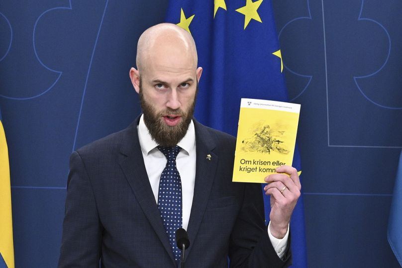 Schwedens Minister Bohlin stellt einen Leitfaden für Notfälle vor - 8. Oktober 2024