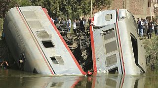 Egypte : au moins un mort et 20 blessés dans un accident de train