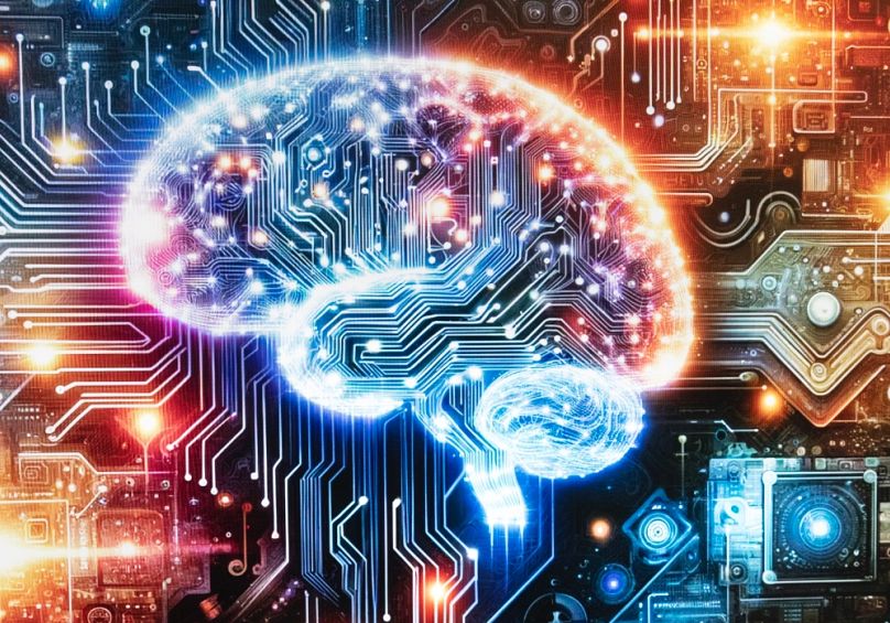 A ChatGPT mesterséges intelligencia által generált logója