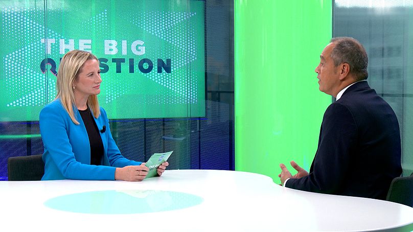 Christophe Yvetot chats to Angela Barnes on The Big Question