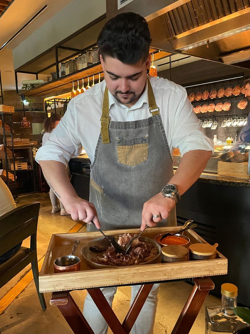Slow cooked ribs at Erva