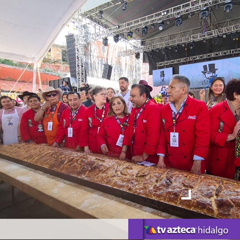 Making the world's biggest paste at this year's festival