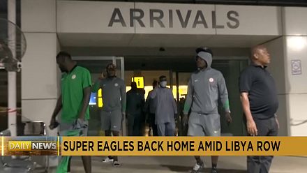 Nigeria Super Eagles arrive in Abuja, after boycotting AFCON qualifier in Libya