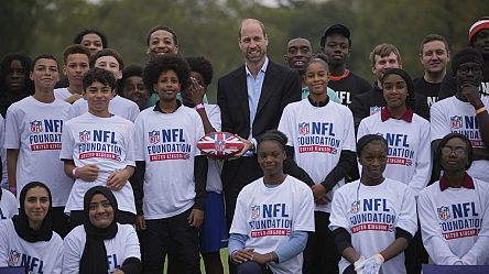 No Comment : le prince William encourage les jeunes sportifs