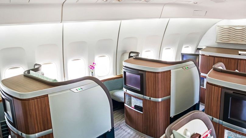 Business class is catching up with first class in terms of luxury