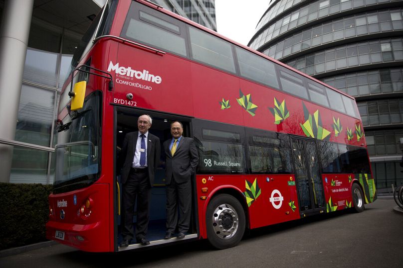 London has a large fleet of electric buses and is officially the European city with the greenest transport