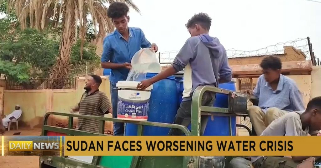 Cholera fears as Sudan faces a worsening water crisis