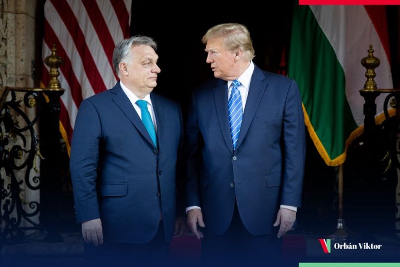 Orbán Viktor és Donald Trump találkozója Mar-a-Lagóban, 2024 márciusában